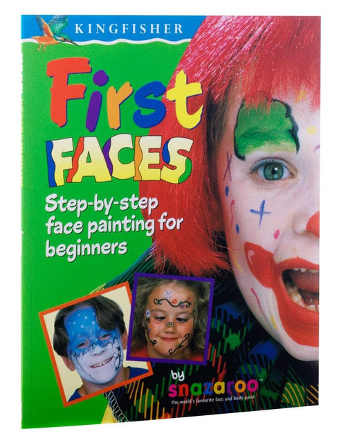 AussieSuperStore Games & Activities First Faces Book Snazaroo Face Painting Snazaroo Face Painting | Face Painting Books 766416274182 EDP: 0360790